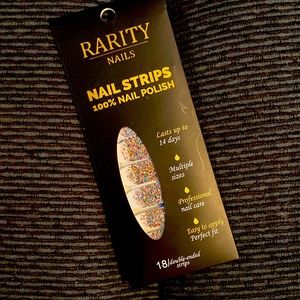 Rarity Nail Wraps Multi Color Glitter